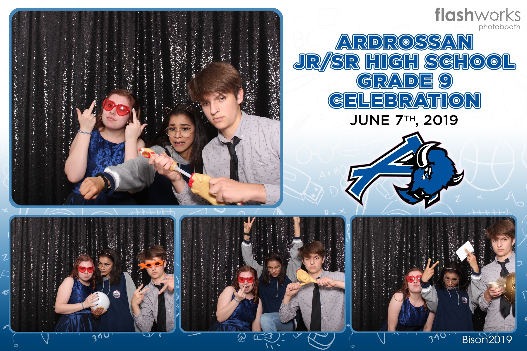 Ardrossan Jr/Sr High School Grade 9 Celebration | View more photos from the event at gallery.flashworksphotobooth.com/u/FlashworksPhotoboothInc/Ardrossan-JrSr-High-School-Grade-9-Celebration